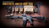 Přední rukojeť BCM GUNFIGHTER Kinesthetic Angled Grip - Picatinny - zelená Bravo Company