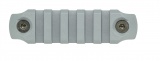 Picatinny lišta nylonová BCM GUNFIGHTER na KeyMod 3" - šedá Bravo Company