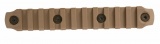 Picatinny lišta nylonová BCM GUNFIGHTER na KeyMod 5.5" - FDE Bravo Company
