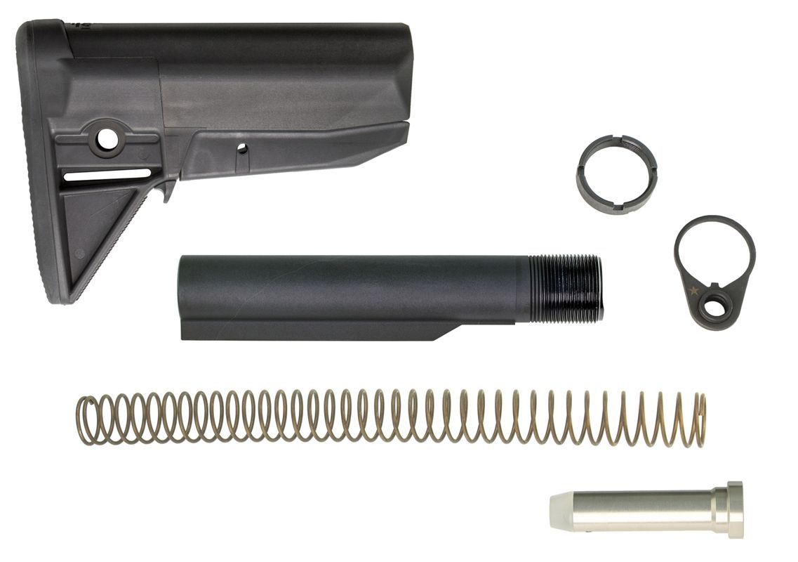 Set pažbení BCM GUNFIGHTER - Mod 0 - černý Bravo Company