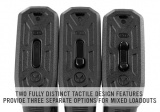 MAG804-BLK   Magpul® Tactile Lock-Plate - Type 2, 5 Pack (BLK)