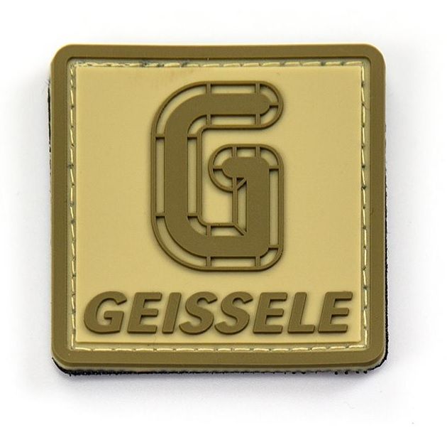 Nášivka Geissele na suchý zip 5 x 5 cm