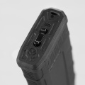 Magpul pohmatová botka Tactile Lock-Plate pro zásobníky PMAG M3 5.56x45/.300BLK, typ 2 (5 ks) - šedá
