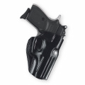 (Doprodej) Kožené pouzdro Galco na opasek pro pistole Kahr MK40 - černé