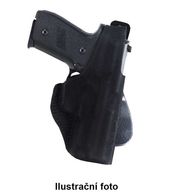 Kožené pouzdro - pádlo - pro pistole Kahr MK40 - černé