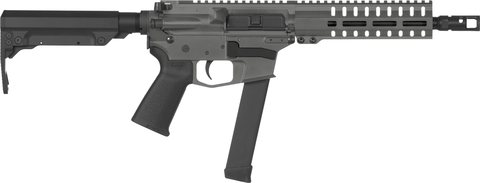CMMG Banshee 200 MkGs - 9 x 19, RDB, sniper gray, for Glock mags