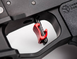 Hiperfire Hipershoe - Trigger Pad - flat trigger, red