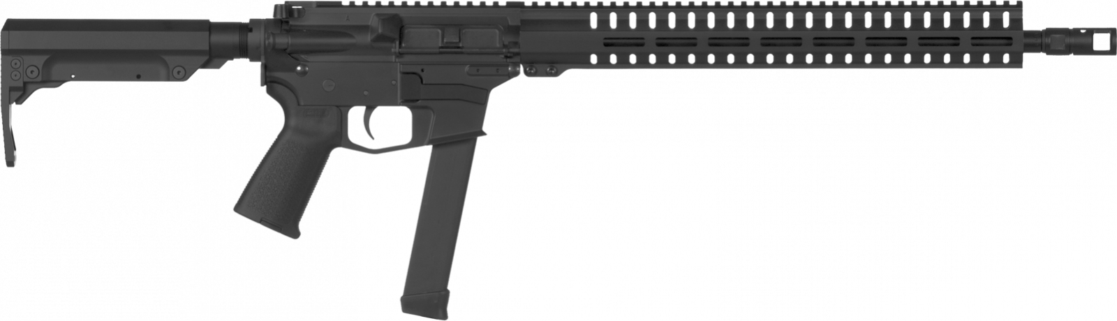 Samonabíjecí puška CMMG Resolute 200 Rifle MkGs - 9 x 19, černá