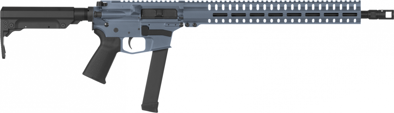 Samonabíjecí puška CMMG Resolute 200 Rifle MkGs - 9 x 19, břidlicová