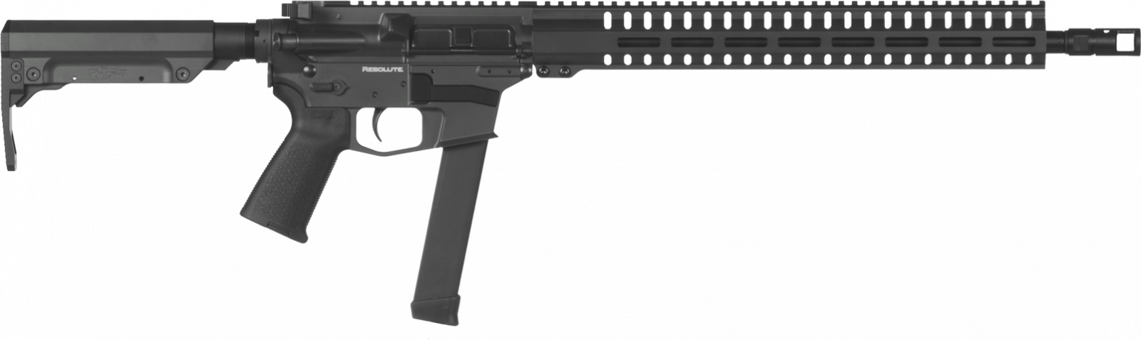 Samonabíjecí puška CMMG Resolute 300 Rifle MkGs - 9 x 19, graphite black