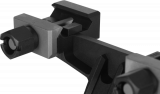 Nightforce předsazená montáž UltraMount - 30 mm, výška 39 mm, černá