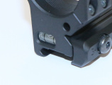 Spuhr Montáž pro puškohled s tubusem 34 mm, výška 38 mm, bez sklonu, zadní kroužek s vybráním