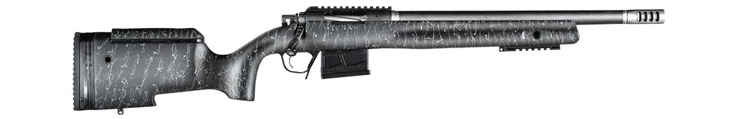 Christensen Arms puška opak. BA Tactical - .308 Win, 16, 1:10, karbonová hlaveň, černá se vzorem
