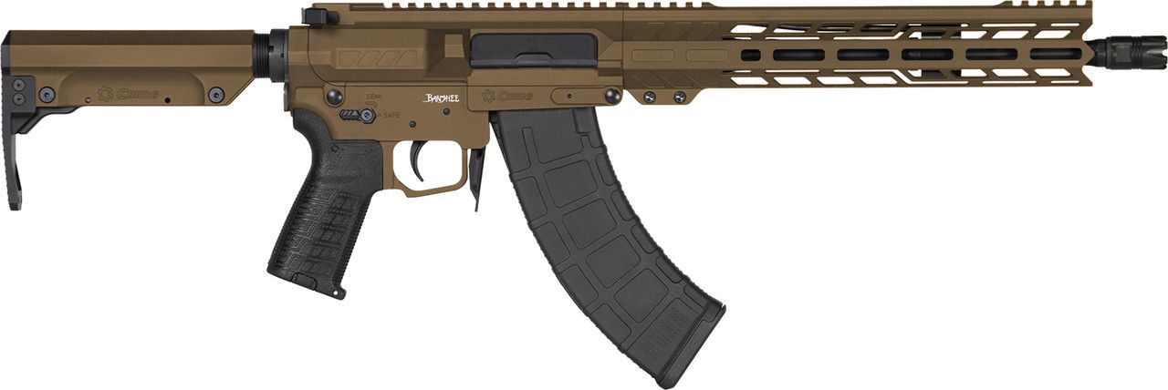 CMMG puška Banshee Mk47 - 7,62 x 39, 12,5", na zásobníky AK-47, bronzová