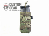 Custom Gear otevřená sumka na zásobníky - AR-15, single - multicam