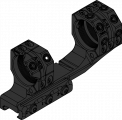 Spuhr Předsazená montáž pro puškohled s tubusem 34 mm, výška 38 mm, bez sklonu (Gen.3)