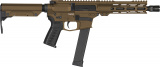 CMMG pistole samonabíjecí Banshee Rifle MkG - .45ACP, 8, bronzová