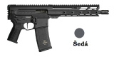 CMMG Dissent Pistol Mk4 - 9 x 19, 10.5, RDB, na konverzní zásobníky, šedá