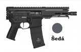 CMMG Dissent Pistol Mk4 - 9 x 19, 6.5, RDB, na konverzní zásobníky, šedá