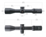 Puškohled Vector Optics Continental 3-18x50 VCT FFP 34 mm tubus
