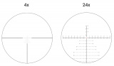 Vector Optics puškohled Continental 4-24x56 FFP, tubus 34 mm