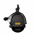 Sordin střelecká sluchátka Supreme Pro-X - černé mušle, neckband (pod helmu), PVC náušníky