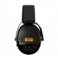 Sordin střelecká sluchátka Supreme Pro-X - černé mušle, černá kůže, PVC náušníky