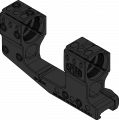 Spuhr předsazená montáž pro puškohled s tubusem 30 mm, výška 48 mm, bez sklonu, Gen3